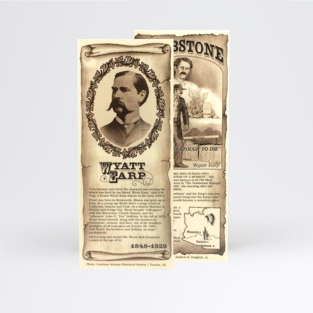 Wyatt Earp Bookmark - Desert Gatherings
