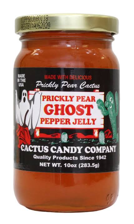 Cactus Candy Co. Ghost Pepper Prickly Pear Jelly-10oz Wholesale