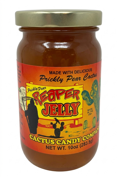 Carolina Reaper Prickly Pear Jelly 10oz-Wholesale - Desert Gatherings