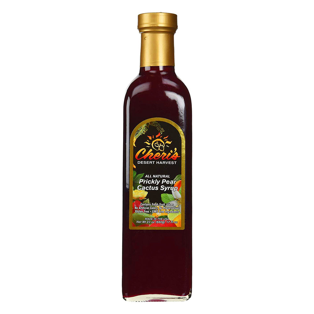 Prickly Pear Cactus Syrup 23oz - Desert Gatherings