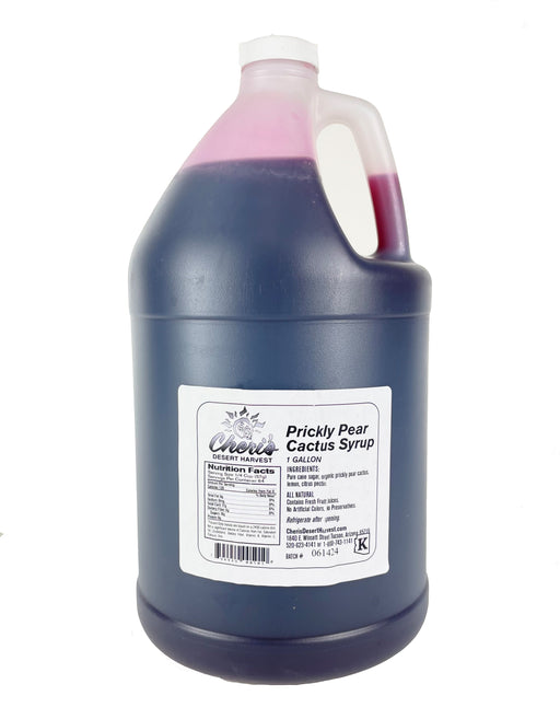 Prickly Pear Syrup-Gallon Wholesale - Desert Gatherings