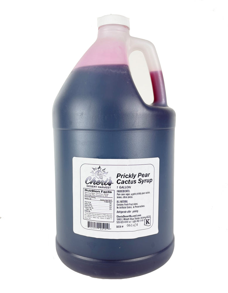 Prickly Pear Syrup-Gallon Wholesale - Desert Gatherings