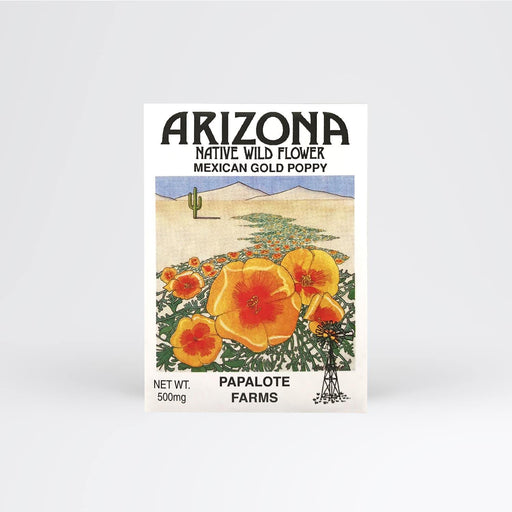 Arizona Mexican Gold Poppy Seed Packet - Desert Gatherings