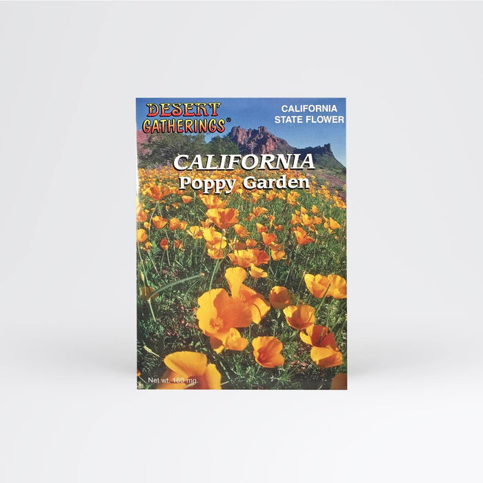 California Poppy Garden Seed Packet - Desert Gatherings