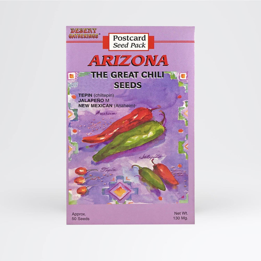 Mixed Chili Postcard Wholesale - Desert Gatherings
