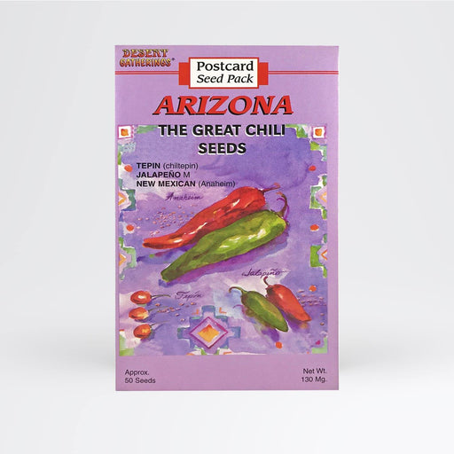 Mixed Chili Postcard Wholesale - Desert Gatherings