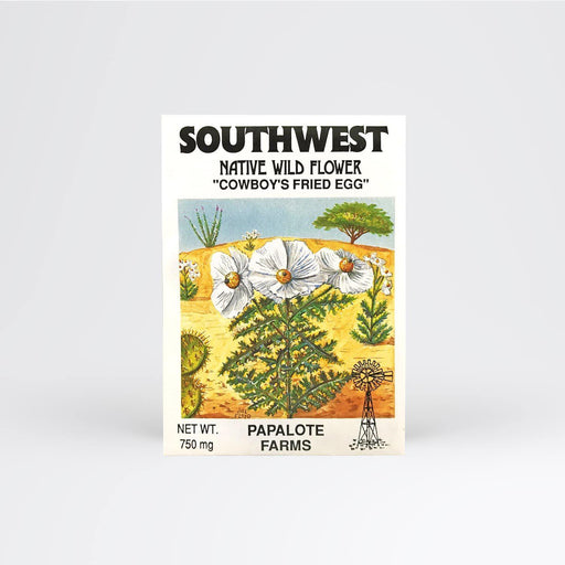 Southwest Cowboy Fried Egg Seed Packet Wholesale - Desert Gatherings