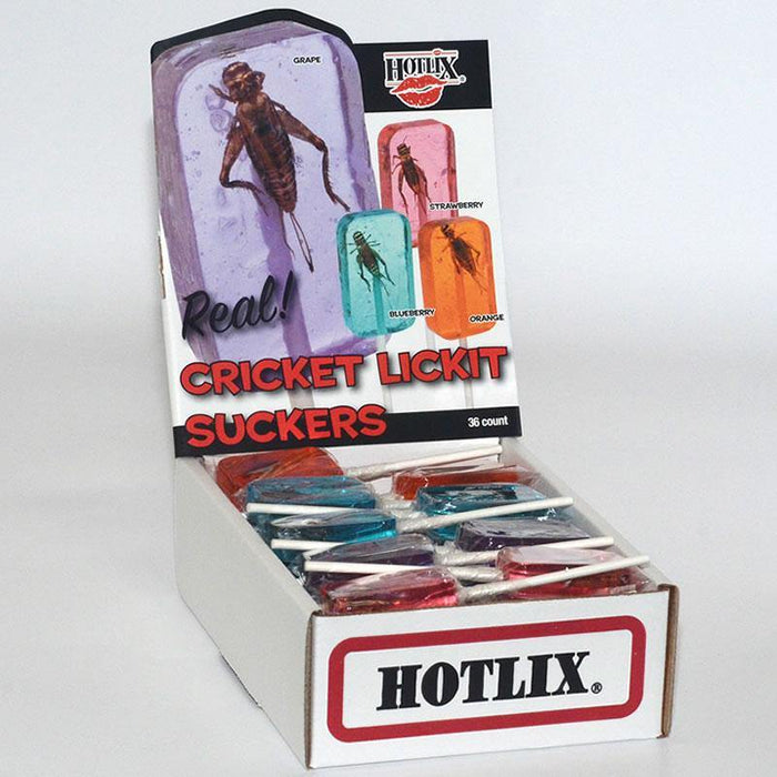 Cricket Lick-It Lollipops Wholesale - Desert Gatherings