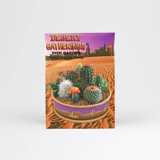 Mixed Cactus Dish Garden Seed Packet Wholesale - Desert Gatherings