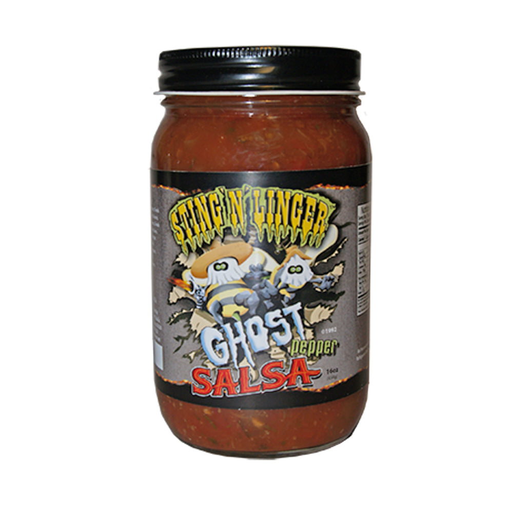 Ghost Pepper Salsa 16oz Wholesale - Desert Gatherings