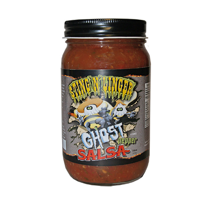 Ghost Pepper Salsa 16oz Wholesale - Desert Gatherings