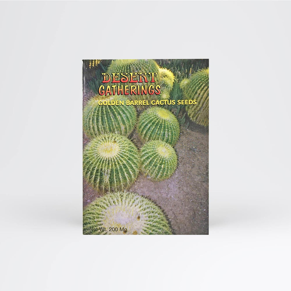 Golden Barrel Cactus Seed Packet Wholesale - Desert Gatherings
