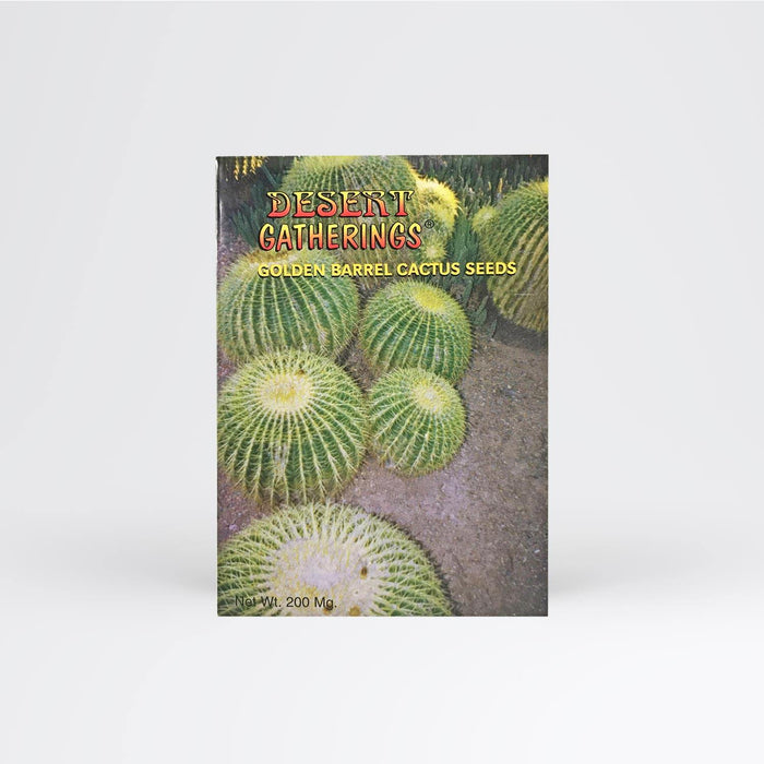 Golden Barrel Cactus Seed Packet Wholesale - Desert Gatherings