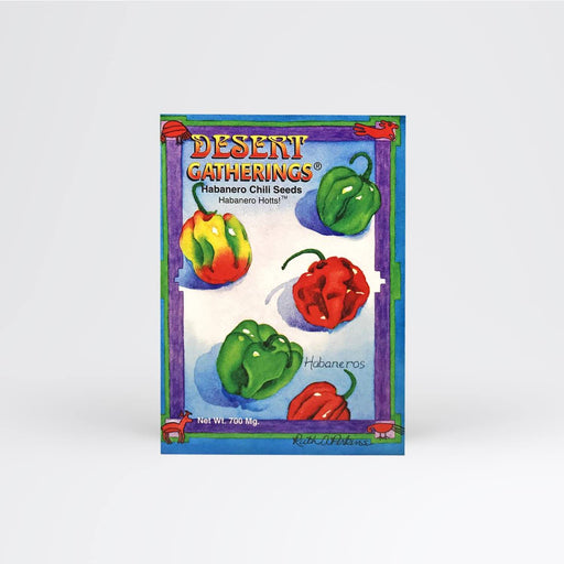 Habanero Chili Seed Packet Wholesale - Desert Gatherings