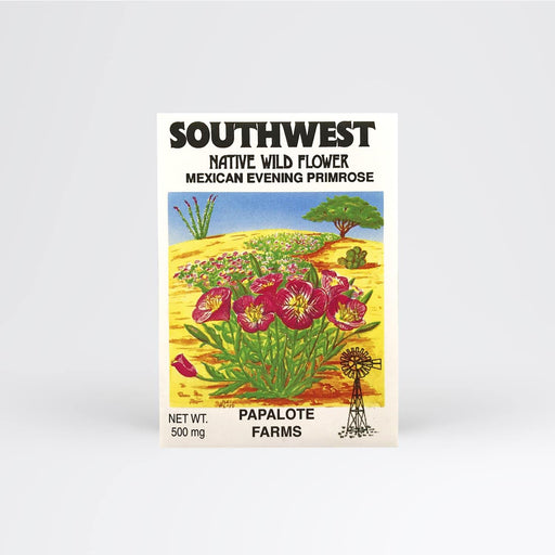 Southwest Mexican Evening Primrose Seed Packet Wholesale - Desert Gatherings