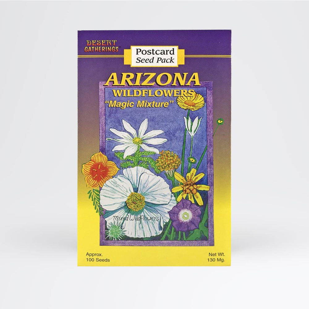 Mixed Wildflower Postcard Wholesale - Desert Gatherings