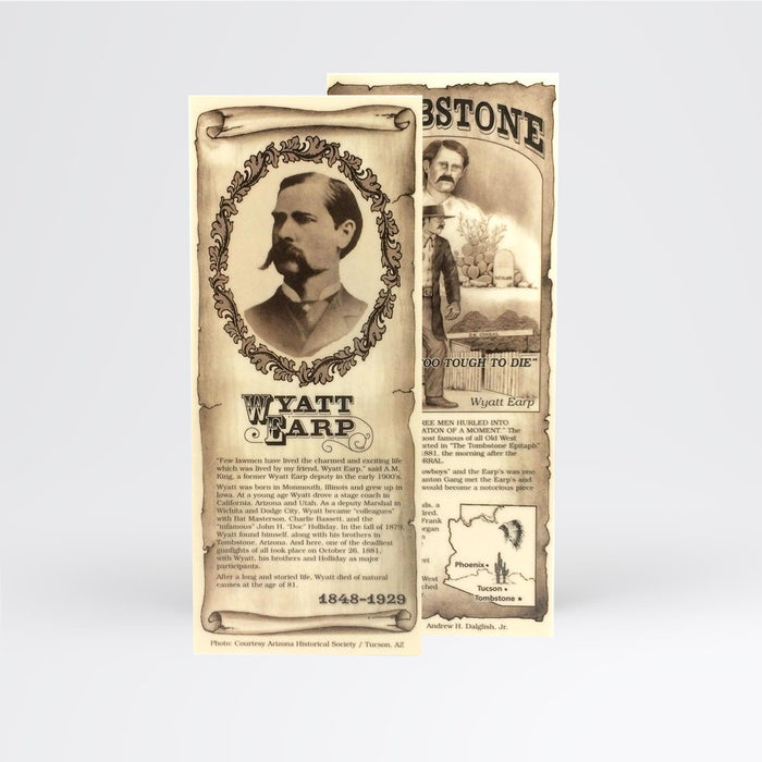 Wyatt Earp Bookmark - Desert Gatherings